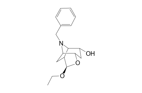 9-Benzyl-6-exo-ethoxy-5-oxa-9-azatricyclo[5.2.1.0(4,8)]decan-2-endo-ol