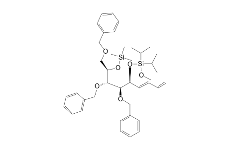 (3E,5R,6S,7S,8R)-6,7,9-TRIBENZYLOXY-5-DIISOPROPYL-(METHOXY)-SILANYLOXY-8-TRIMETHYLSILANYLOXYNONA-1,3-DIENE