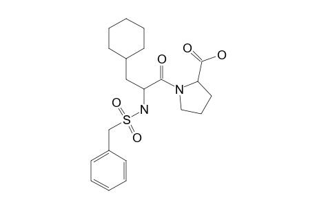 BENZYLSULFONYL-D-CYCLOHEXYLALANYL-PROLINE