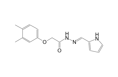 2-(3,4-dimethylphenoxy)-N'-[(E)-1H-pyrrol-2-ylmethylidene]acetohydrazide
