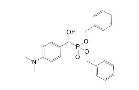 Dibenzyl [(4-Dimethylamino-phenyl)-hydroxy-methyl]-phosphonate