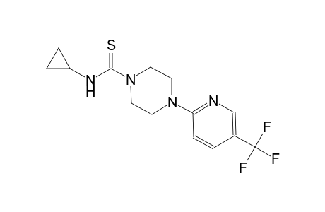 1-piperazinecarbothioamide, N-cyclopropyl-4-[5-(trifluoromethyl)-2-pyridinyl]-