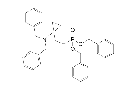 Dibenzyl [2'-(1-dibenzylaminocyclopropyl)ethyl]phosphonate
