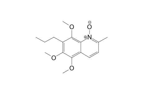 5,6,8-Trimethoxy-7-propyl-2-methylquinoline N-oxide
