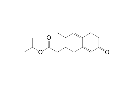 4-Propylidene-3-[(3-isopropoxycarbonyl)propyl]cyclohex-2-en-1-one