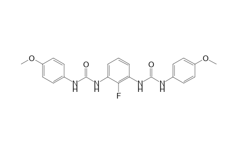 1,1'-(2-fluoro-m-phenylene)bis[3-(p-methoxyphenyl)urea]