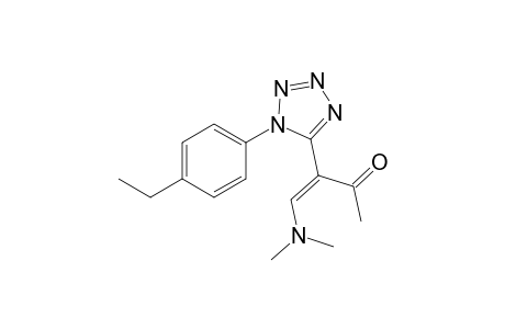 (Z)-4-(dimethylamino)-3-[1-(4-ethylphenyl)-1,2,3,4-tetrazol-5-yl]but-3-en-2-one