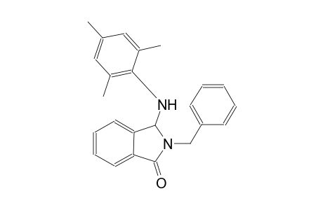 1H-isoindol-1-one, 2,3-dihydro-2-(phenylmethyl)-3-[(2,4,6-trimethylphenyl)amino]-