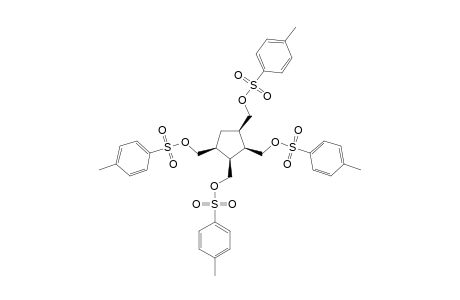 (1R*,2R*,3S*,4S*)-1,2,3,4-TETRAKIS-(((TOLYL-4-SULFONYL)-OXY)-METHYL)-CYCLOPENTANE