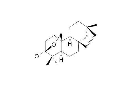 AGALLOCHIN-G;3-BETA,20-EPOXY-3-ALPHA-HYDROXYBEYER-15-ENE