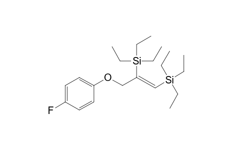 (Z)-(3-(4-Fluorophenoxy)prop-1-ene-1,2-diyl)bis(-triethylsilane)