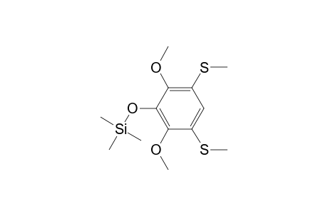 1,3-Dimethylthio-4,6-dimethoxy-5-trimethylsiloxybenzene