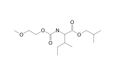 L-Isoleucine, N-(2-methoxyethoxycarbonyl)-, isobutyl ester