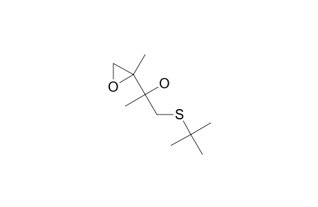 (2RS,3SR)-1-(TERT.-BUTYLTHIO)-3,4-EPOXY-2,3-DIMETHYLBUTAN-2-OL