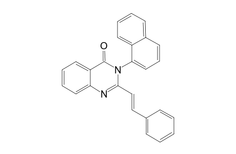 3-Naphthalen-1-yl-2-((E)-styryl)-3H-quinazolin-4-one