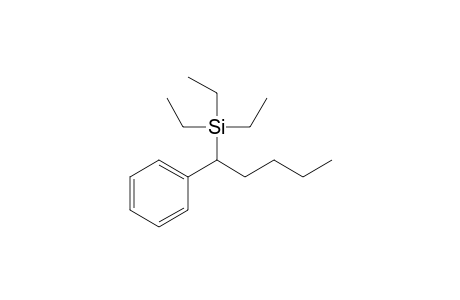 Triethyl(1-phenylpentyl)silane