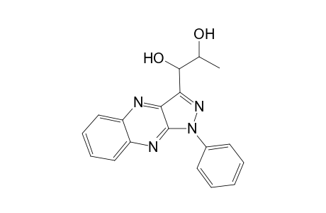 1,2-Propanediol, 1-(1-phenyl-1H-pyrazolo[3,4-b]quinoxalin-3-yl)-, [S-(R*,S*)]-