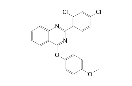 2-(2,4-dichlorophenyl)-4-(4-methoxyphenoxy)quinazoline