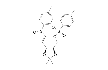 (E)-(2R,3S)-2,3-(Isopropylidenedioxy)-5-[(S)-(p-tolylsulfinyl)]-4-pentenyl p-toluenesulfonate