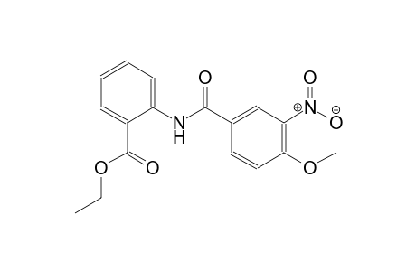 Ethyl 2-[(4-methoxy-3-nitrobenzoyl)amino]benzoate