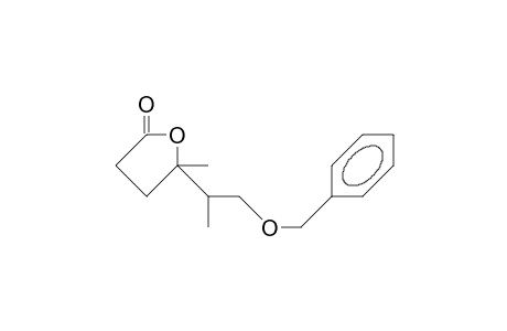 3(R)-3-Methyl-3-(2-benzyloxy-1-methyl-ethyl)-2-oxa-cyclopentanone
