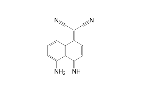 2-(5-amino-4-imino-1-naphthalenylidene)propanedinitrile