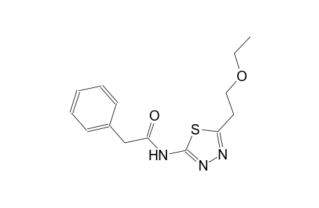 N-[5-(2-ethoxyethyl)-1,3,4-thiadiazol-2-yl]-2-phenylacetamide