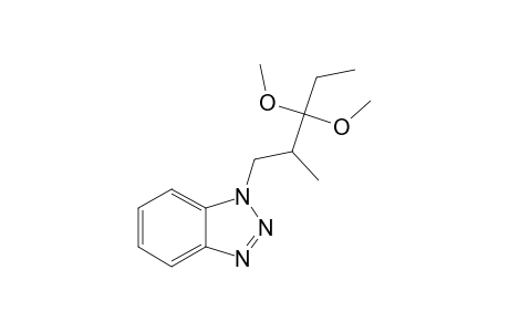 1-(BENZOTRIAZOL-1-YL)-3,3-DIMETHOXY-2-METHYLPENTANE