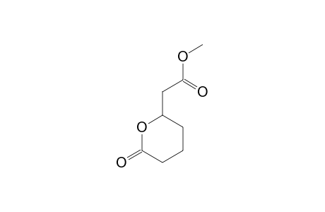 2-(6-ketotetrahydropyran-2-yl)acetic acid methyl ester