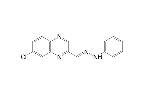 7-chloro-2-quinoxalinecarboxaldehyde, phenylhydrazone