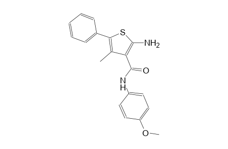 3-thiophenecarboxamide, 2-amino-N-(4-methoxyphenyl)-4-methyl-5-phenyl-