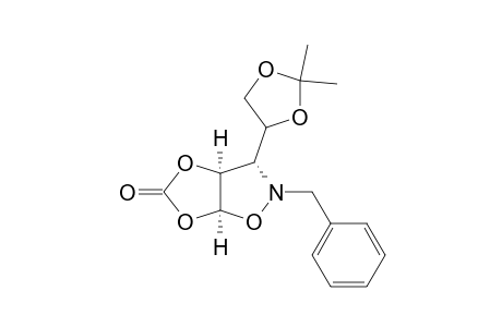[1,3]Dioxolo[4,5-d]isoxazol-5-one, 3-(2,2-dimethyl-1,3-dioxolan-4-yl)tetrahydro-2-(phenylmethyl)-, [3S-[3.alpha.(R*),3a.alpha.,6a.alpha.]]-