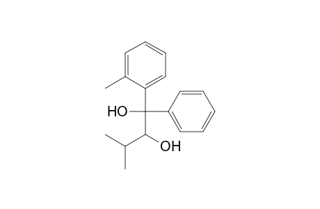 3-Methyl-1-(2-methylphenyl)-1-phenyl-1,2-butanediol