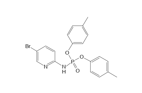 (5-BROMO-2-PYRIDYL)PHOSPHORAMIDIC ACID, DI-p-TOLYL ESTER