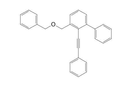 3-((Benzyloxy)methyl)-2-(phenylethynyl)-1,1'-biphenyl