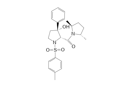 (2S,5S)-1-[(2R,3R)-3-Hydroxy-3-phenyl-N-tosylprolyl]-2,5-dimethylpyrrolidine