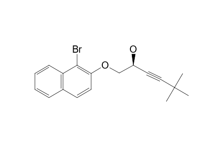 1-(1-BROMONAPHTH-2-YLOXY)-5,5-DIMETHYLHEX-3-YN-2-OL