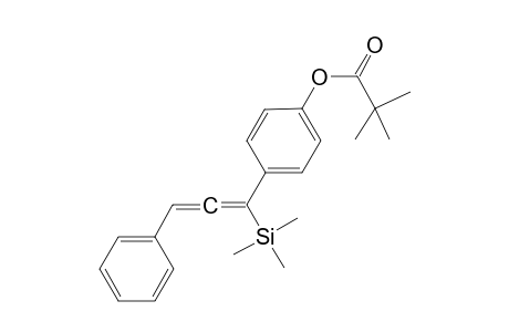 4-(3-phenyl-1-(trimethylsilyl)propa-1,2-dien-1-yl)phenyl pivalate