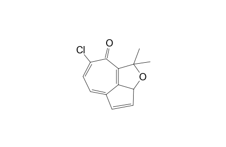4-Chloro-2,2-dimethyl-2,8a-dihydro-3H-azuleno[1,8-bc]furan-3-one