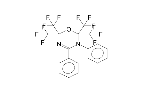 4,5-DIPHENYL-2,2,6,6-TETRAKIS(TRIFLUOROMETHYL)-5,6-DIHYDRO-2H-1,3,5-OXADIAZINE