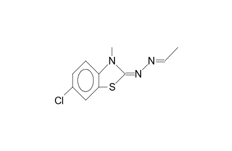 2-Ethylidenehydrazino-3-methyl-6-chloro-benzothiazole