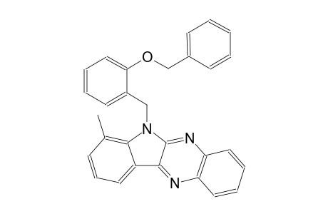 6-[2-(benzyloxy)benzyl]-7-methyl-6H-indolo[2,3-b]quinoxaline