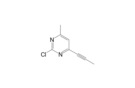 4-Methyol-2-chloro-6-(prop-1'-ynyl)pyrimidine