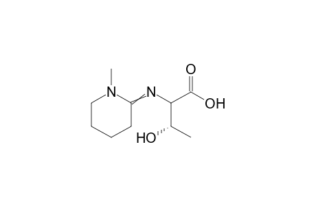 (S)-3-Hydroxy-3-methyl-2-(1-methyl-piperidine-2-ylidene-amino)-propanoic Acid