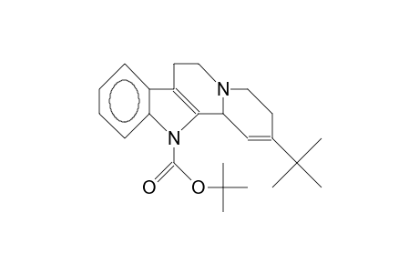 2-tert-Butyl-N-12-(T-butoxycarbonyl)-1,2-didehydro-indolo(2,3-A)quinolizidine