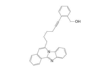 [2-(6-Benzo[4,5]imidazo[2,1-a]isoquinolin-6-yl-hex-1-ynyl)-phenyl]-methanol