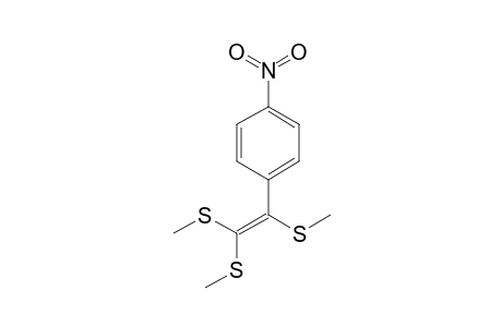 1,2,2-Tris(methylthio)-1-(4-nitrophenyl)ethene