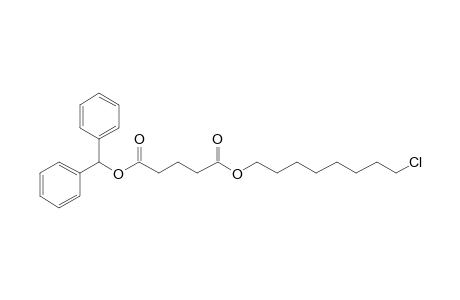 Glutaric acid, 8-chlorooctyl diphenylmethyl ester