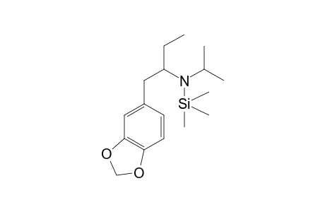 N-iso-Propyl-1-(3,4-methylenedioxyphenyl)butan-2-amine TMS