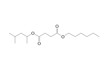 Succinic acid, hexyl 4-methylpent-2-yl ester